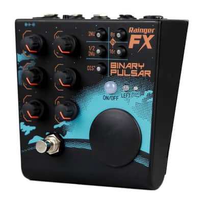 Rainger FX Binary Pulsar Stereo Sidechainer / Panner / Tremolo Pedal image 2