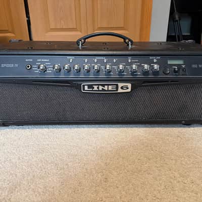 Line 6 Spider IV HD150 150-Watt Digital Modeling Guitar Amp Head 2009 - 2016 - Black image 2