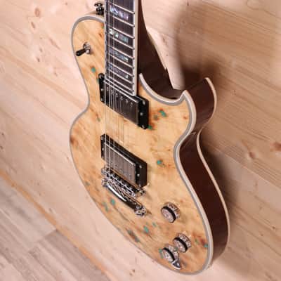 Schecter Solo-II Custom Electric Guitar - Ebony Fingerboard, Gloss Natural image 4