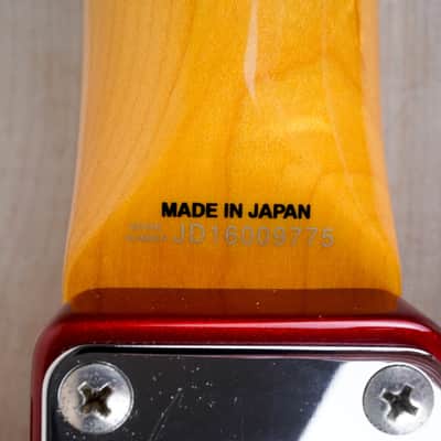 Fender Classic '70s Mustang MIJ 2016 Candy Apple Red Japan w/ Matching Headstock w/ Bag image 16
