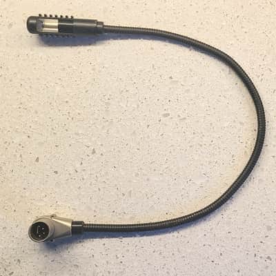 21 inch 4pin Right Angle XLR gooseneck Stage Mixer light - Flat black image 1