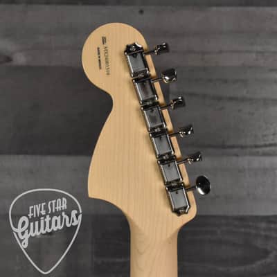 Mint Fender LTD Tom DeLonge Stratocaster - Surf Green with Deluxe Gig Bag image 8
