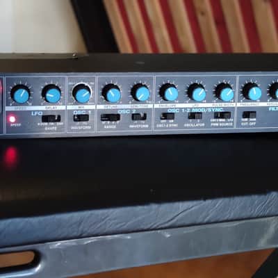Novation Bass station rack analog 90's synth-Restored! image 3