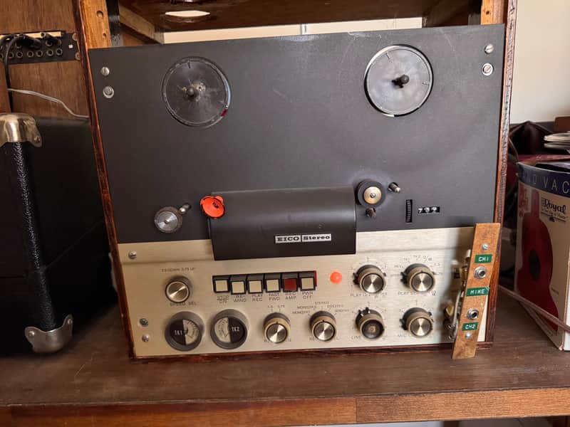 RARE Eico RP100 Reel to Reel Tape Deck 1960ish image 1