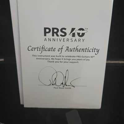 PRS Paul Reed Smith 40th Anniversary Custom 24 - Tiger Eye 2024 - Tiger Eye image 17