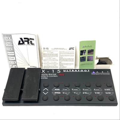 ART X-15 Ultrafoot MIDI Controller Pedal image 1