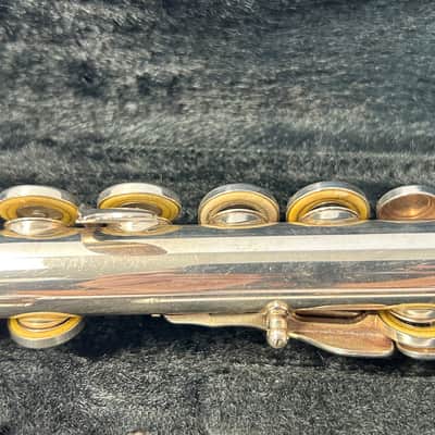Yamaha YFL-225SII Standard Flute 2000s - Silver-Plated image 6