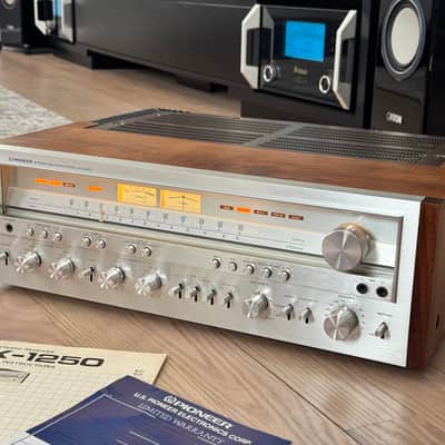 FULLY RESTORED Pioneer SX-1250 AM/FM Stereo Receiver + ORIG MANUAL ~ image 1