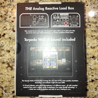 NEW UNOPENED Two Notes Torpedo Captor Loadbox / Attenuator / DI - 16 Ohm 2010s - Black image 2