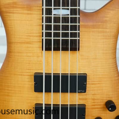 Spector Euro 5 LX - Tobacco Sunburst Gloss - NAMM Display Unit image 4