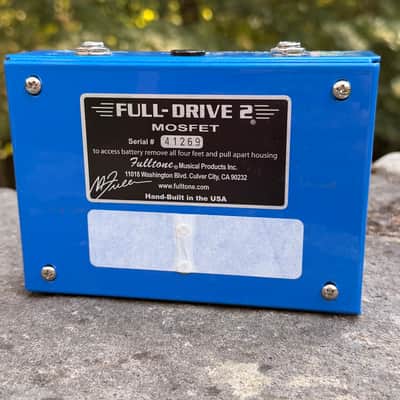 Fulltone Full-Drive 2 Mosfet 2007 - 2018 - Blue image 5