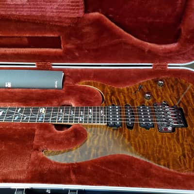 Ibanez  RG20136 BSZ J-Custom - Brown Smoky Topaz - Limited Edition Brown Smoky Topaz, with Cosmo Bla image 1