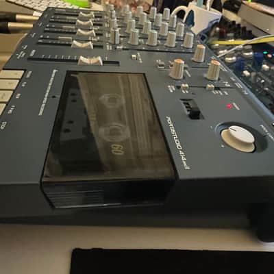 TASCAM Portastudio 414 MKII 4-Track Cassette Recorder 1990s - Blue image 7