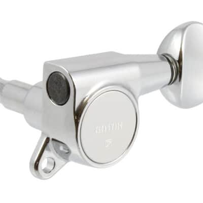 NEW - Gotoh Chrome Sealed 6 Inline Mini Tuners for Strat/TeleĀ® Guitar TK-0760-010 image 2