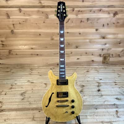 Hamer LTD Artist Custom USA Electric Guitar - Vintage Natural USED image 2