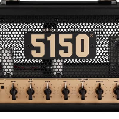 EVH 5150 Iconic Series 15W EL34 Head - Black image 1