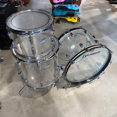 Ludwig Vistalite 22/13/16 Clear 1976 image 1
