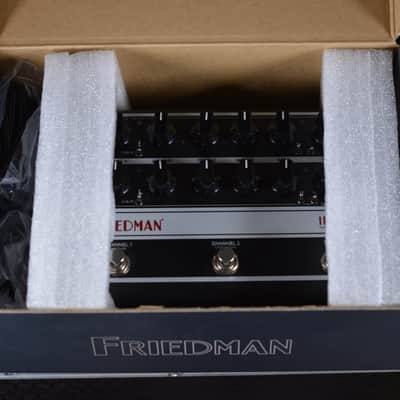 Friedman IR-D Dual Tube Preamp 2024 - Present - Black / Silver image 3