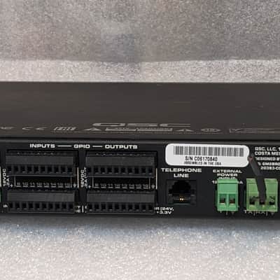 QSC Q-Sys Core 110f - Programmable Network Audio Processor DSP Mixer EQ USB Analog Dante IO Multi-Effects image 12