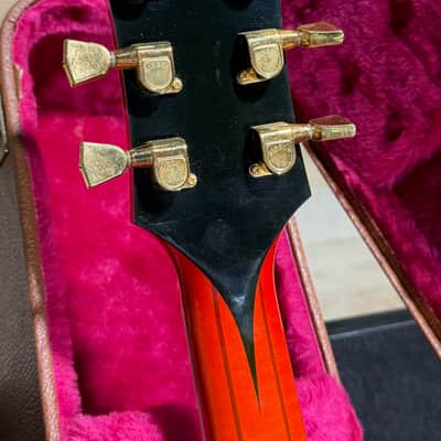 Gibson L-5CT Thinline 2000 - Cherry Tomato Red w/stunning Flamey Maple back & sides ! image 8