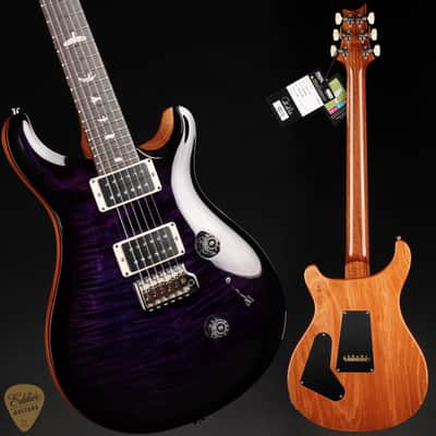 PRS Custom 24 - Dark Violet Smokewrap Burst/Natural Back image 1