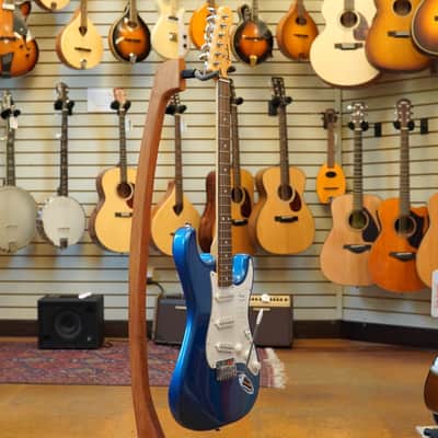 Fender Standard Stratocaster Electric Guitar Aqua Marine Metallic image 5
