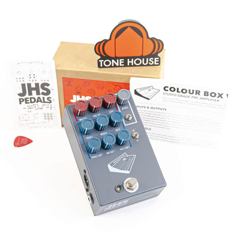 JHS Colour Box 10-Year Anniversary Colorway Preamp Effect Pedal