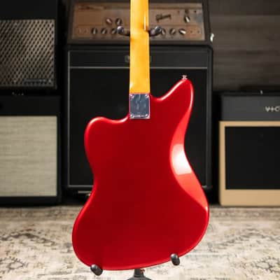 Fender Vintera III Mid '60s Jazzmaster Electric Guitar - Candy Apple Red with Gig Bag image 7
