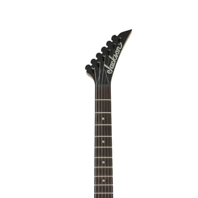 Used Jackson JS Series Dinky JS11 - Gloss Black w/Amaranth FB image 12