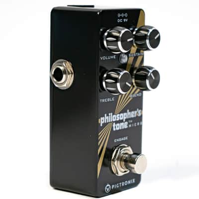 Pigtronix Philosopher's Tone Micro Turn Lead to Gold Guitar Effect Pedal - Demo image 3