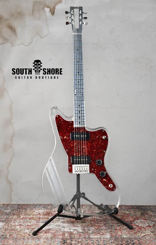 Electrical Guitar Company Series 5 Acrylic - Aluminum Neck Offset -Steve Albini Style EGC Single Coils. NEW, (Authorized Dealer) image 1