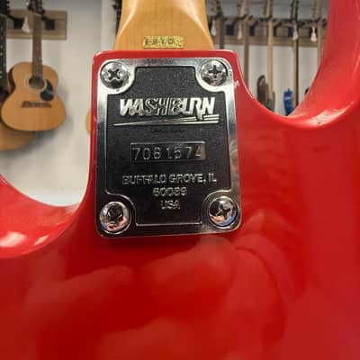 Washburn G-Junior GJR-V 1988 - Red image 9