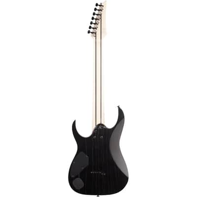 Ibanez RGR752AHBF RG Prestige 7-String Guitar w/ Dimarzio Pickups & Hardshell Case - Weathered Black image 4