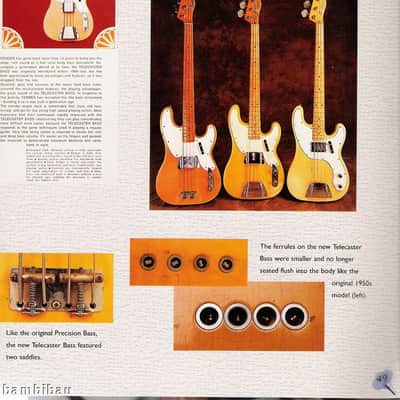 Fender Telecaster Bass 1968 - Blond Maple Fingerboard image 24