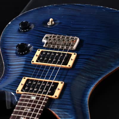 Paul Reed Smith (PRS) 2008 Custom 24 10-Top Whale Blue Wide Thin Neck [8 131547] (06/16) image 4