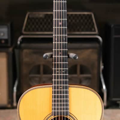 Martin Custom Shop OM-28 Acoustic/Electric Guitar - Adirondack/Cocobolo with Hardshell Case - Used image 4