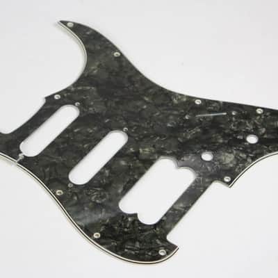 Rare 1980s-1990s Vintage Fender Stratocaster Ultra Deluxe Grey Pearl Pearloid HSS Pickguard 11-Hole Strat image 2