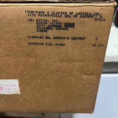 VINTAGE Bang & Olufsen Beogram RX Turntable - MMC 3 Cartridge - ORIGINAL BOX - Tested! image 8