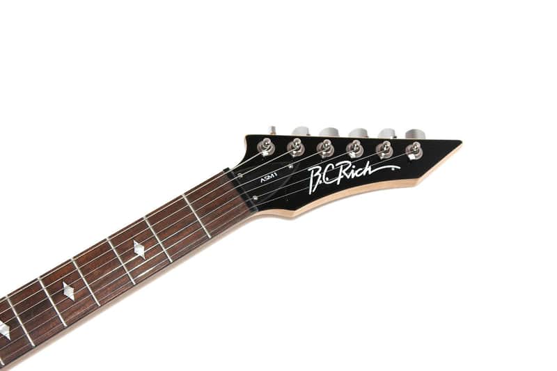 B.C. Rich ASM 1 Black Electric Guitar | Reverb