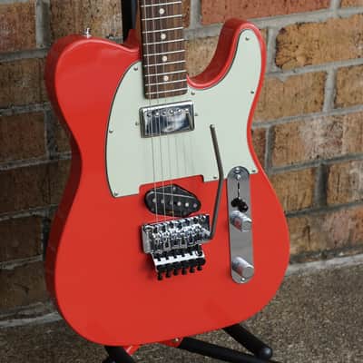 Fender Custom Shop Telecaster NOS HS Floyd Rose 2018 Fiesta Red image 6