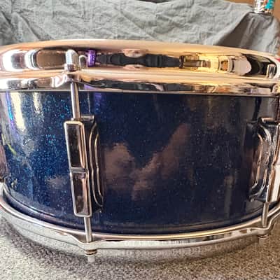 Leedy Standard Late 50’s / early 60’s - Blue Sparkle image 2