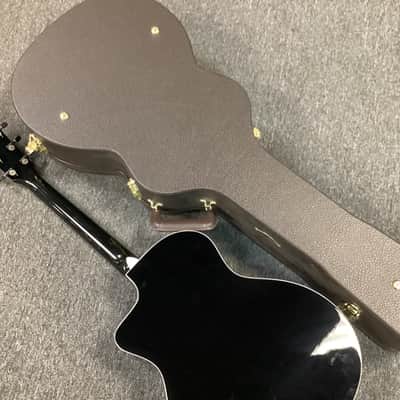 Taylor 214CE Deluxe Limited Edition Black Acoustic Guitar image 5