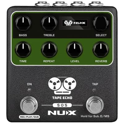 New NUX NDD-7 Tape Echo Guitar Effects Pedal