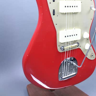 2024 Fender Custom Shop '59 Jazzmaster Journeyman Relic 250K - Aged Dakota Red image 5