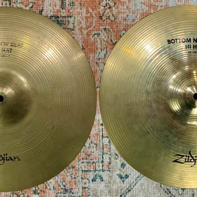 Zildjian New Beat 14” Hi Hat Set - VG Condition - 974/1424 Grams image 1