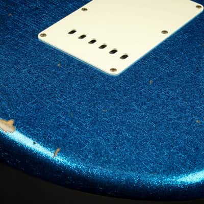 2023 - Fender Custom Shop 1967 Stratocaster Heavy Relic - Blue Sparkle image 14
