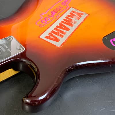 YAMAHA Broad Bass VI BB-VI Vintage Made in Japan Electric Bass Guitar Sunburst c.1980 image 12
