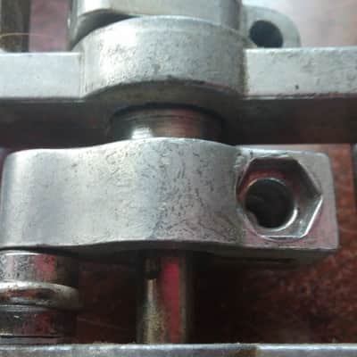 VINTAGE Pearl P850 P880 80S 90s Double Bass Pedal Adapter Converter / Shaft Slave PEDAL Foot Board image 5