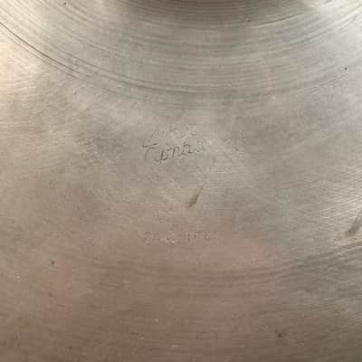 16" Zanchi F&F Vibra Crash Ride Cymbal w/ Rivets 1302g *Video Demo* image 5
