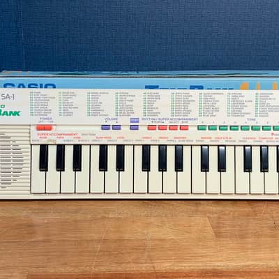 Casio SA-1 ToneBank keyboard 80s Japan